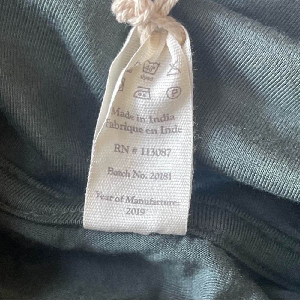 NWT Kate Quinn 12-18 months Long sleeve lounge dress cowl neck buttons pockets - Picture 4 of 4